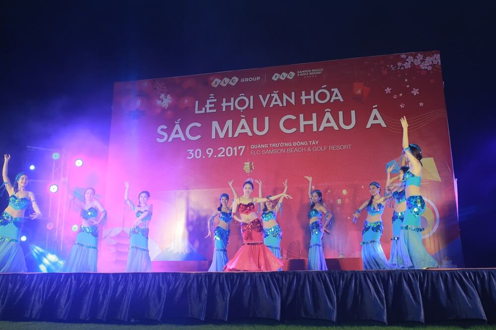 Rực Rỡ Lễ Hội Sắc Màu Châu Á Tại FLC Samson Beach & Golf Resort