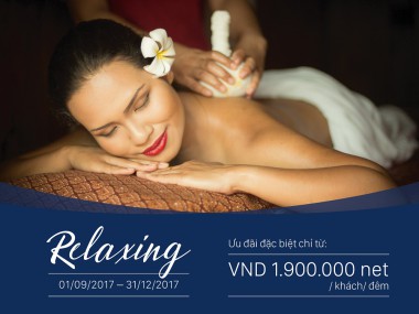 Gói Ưu Đãi RELAXING – Nghỉ Dưỡng “Toàn Diện”