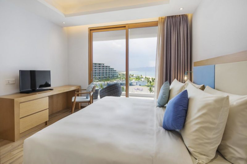 Phòng ngủ ở khách sạn FLC Luxury Resort Quy Nhơn
